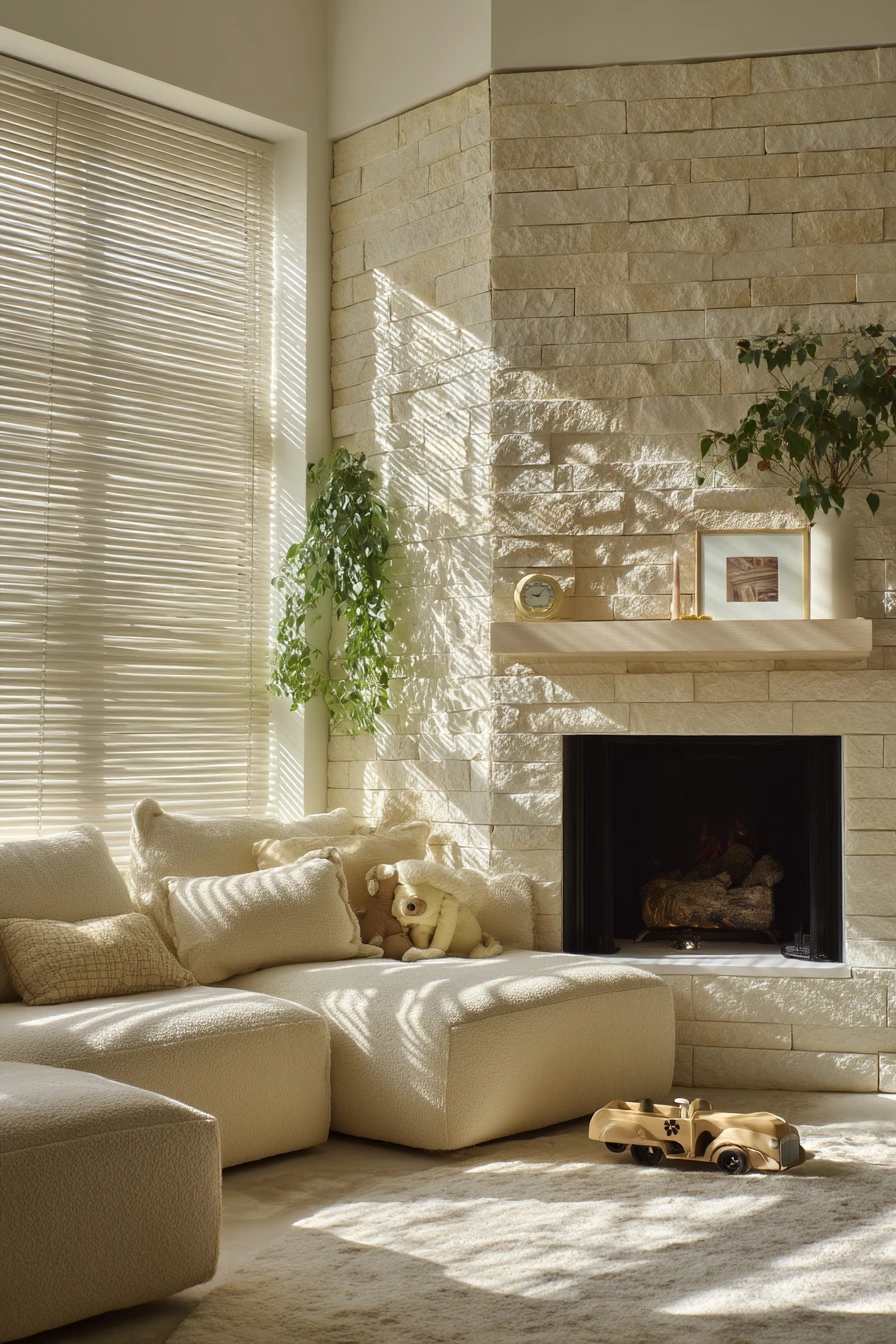 small fireplace ideas 34