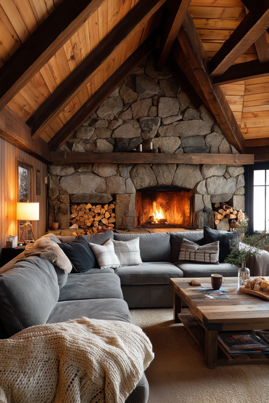 spacious living room 14