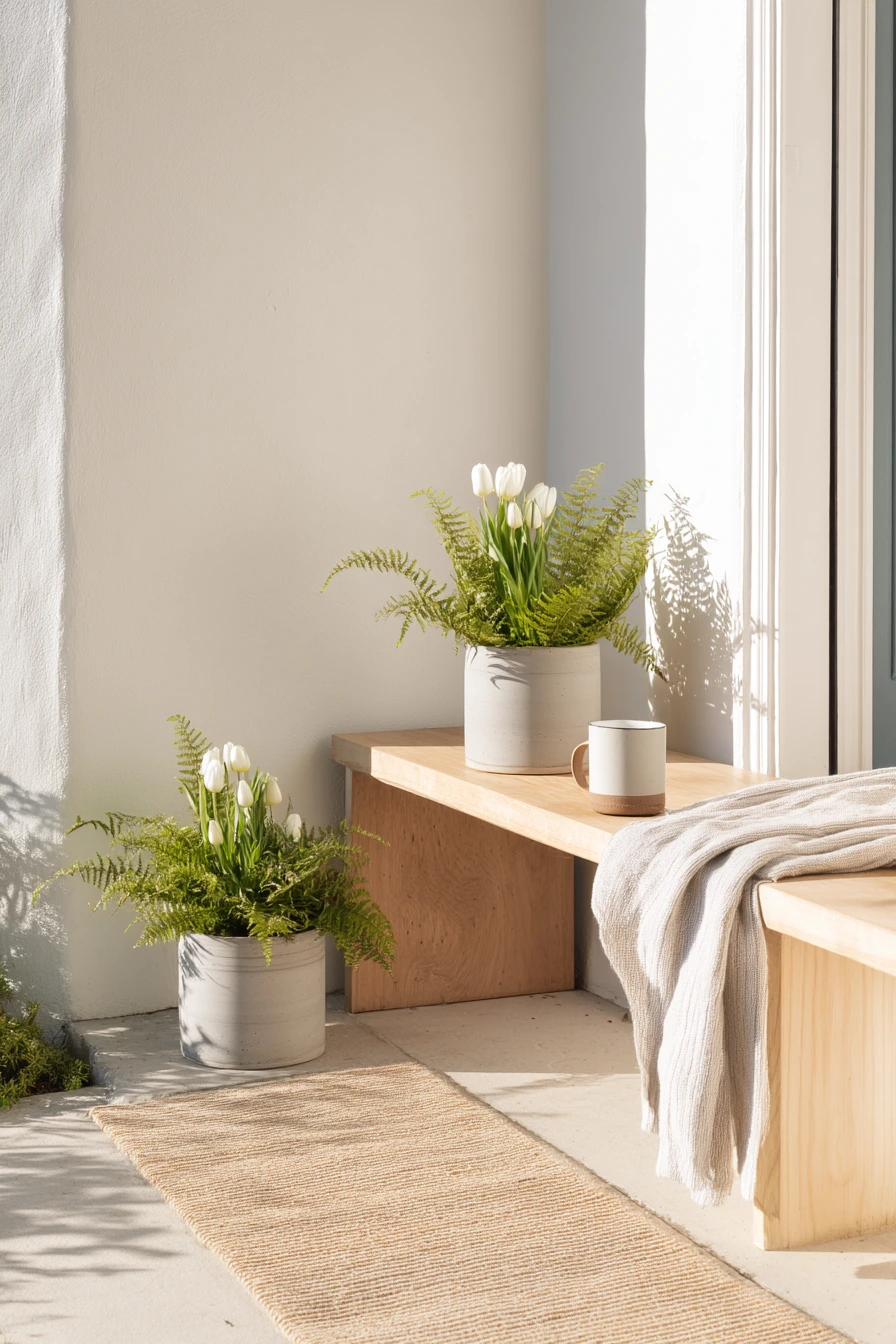 spring front porch decor ideas 27