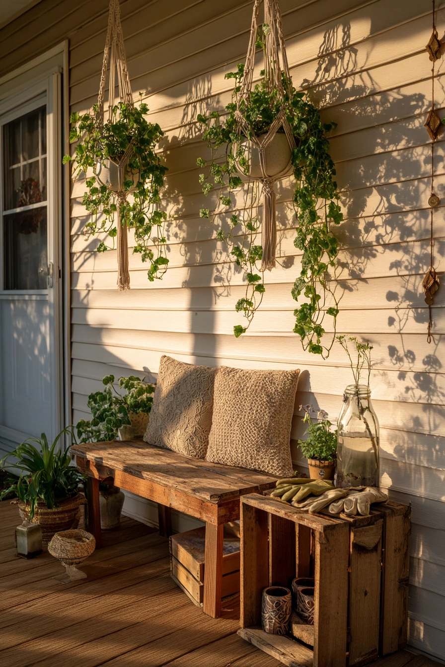 spring front porch decor ideas 33