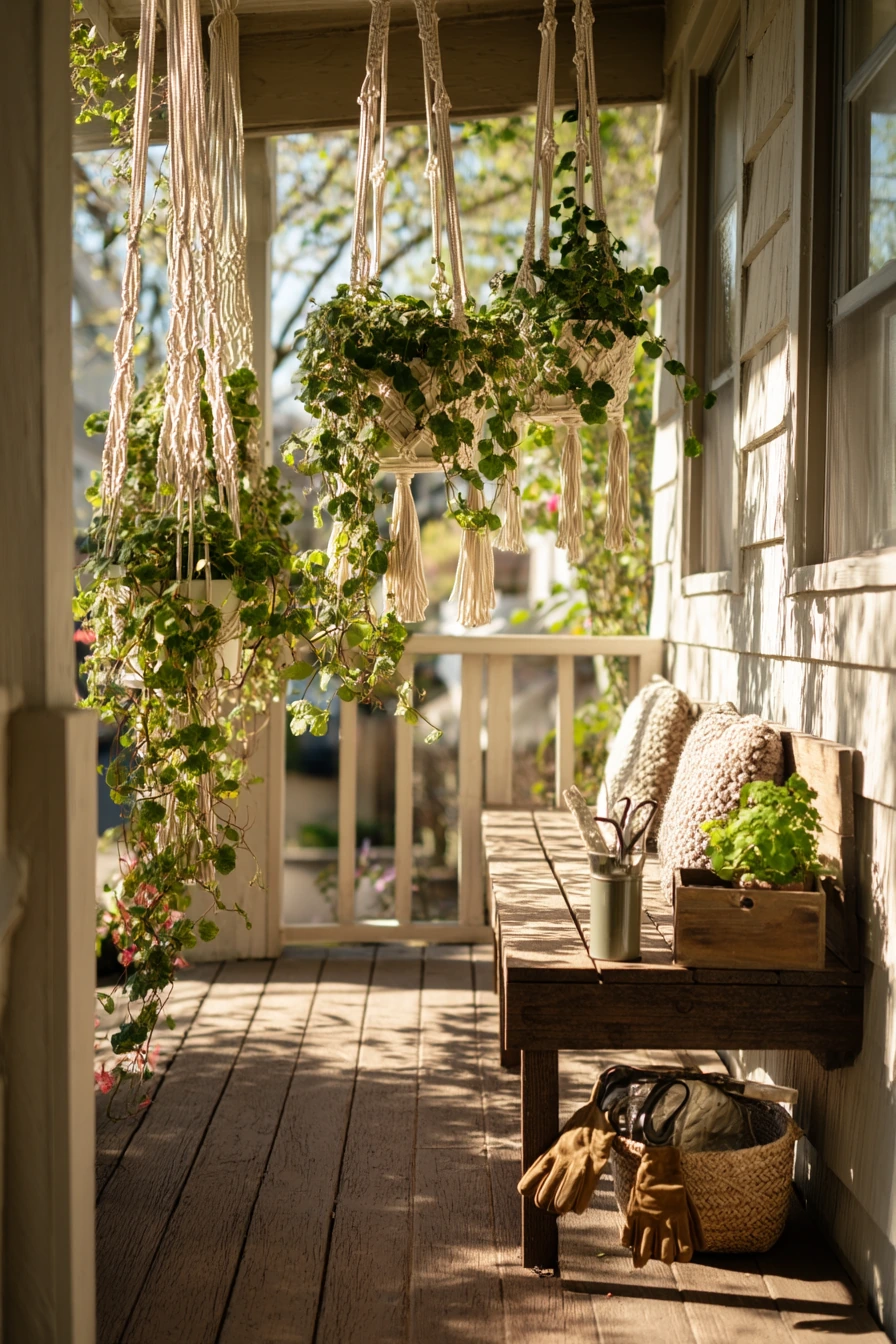spring front porch decor ideas 36