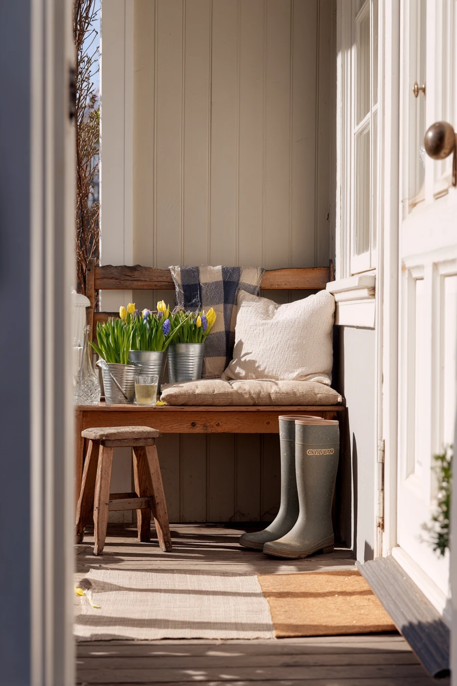 spring front porch decor ideas 5