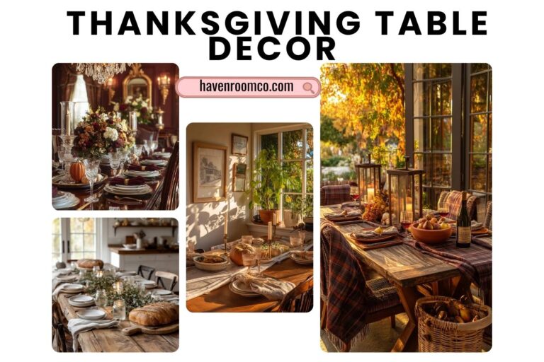 thanksgiving table decor