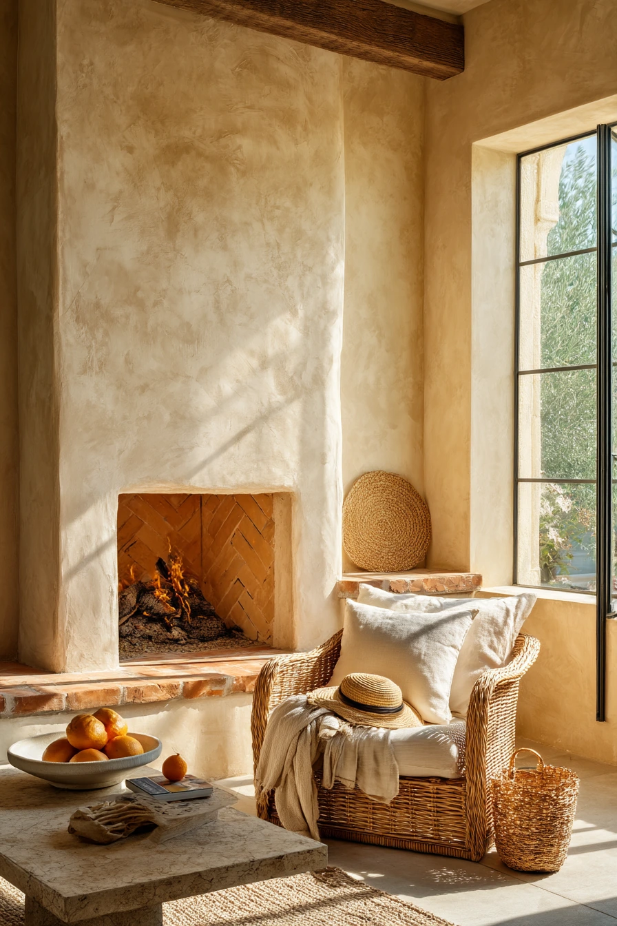two tone fireplace ideas 17