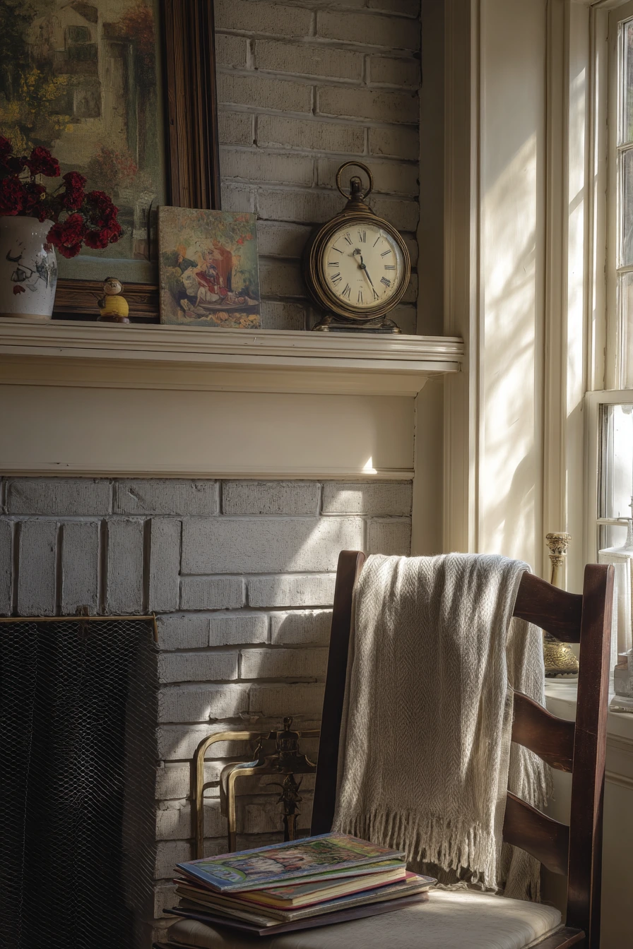 two tone fireplace ideas 39