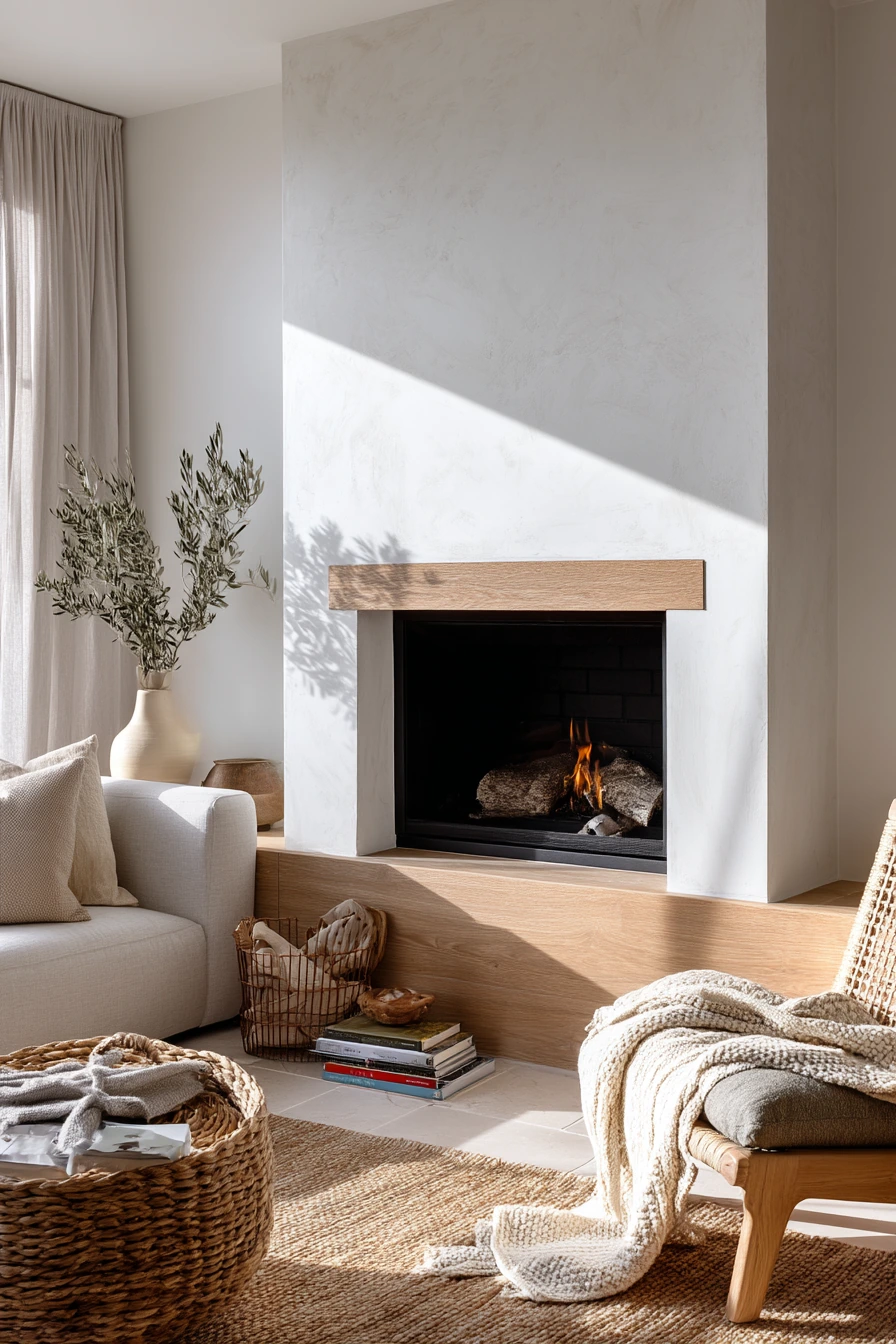 two tone fireplace ideas 4