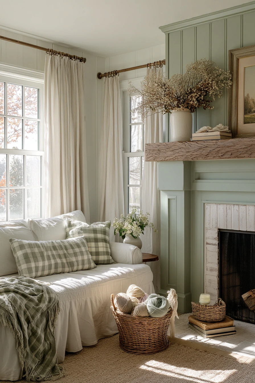 two tone fireplace ideas 9