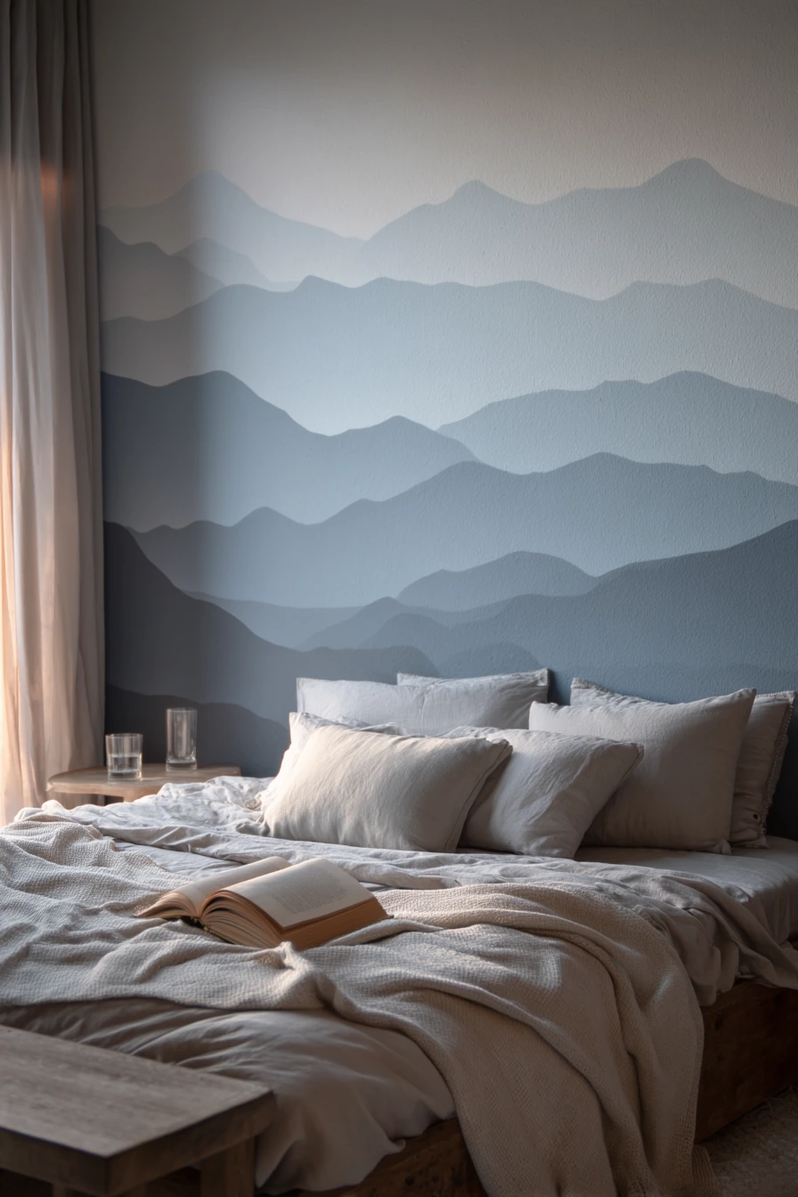 wall painting ideas bedroom 35