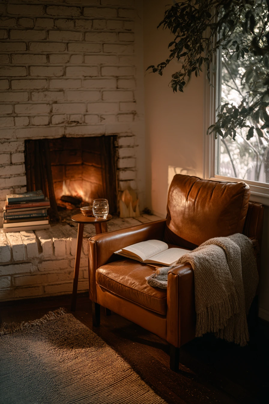 white brick fireplace ideas 18