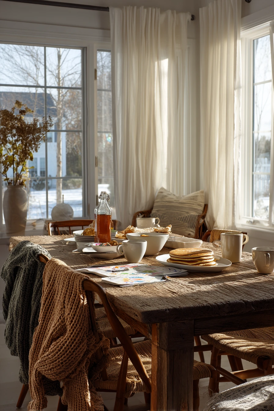 winter dining room ideas 20