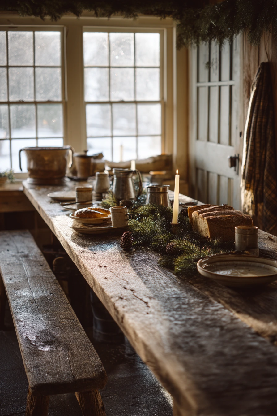winter dining room ideas 27